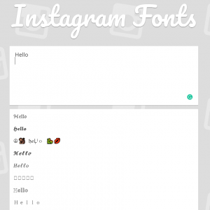 Best Instagram Fonts Generator Websites | Instagram Fonts - CoreMafia
