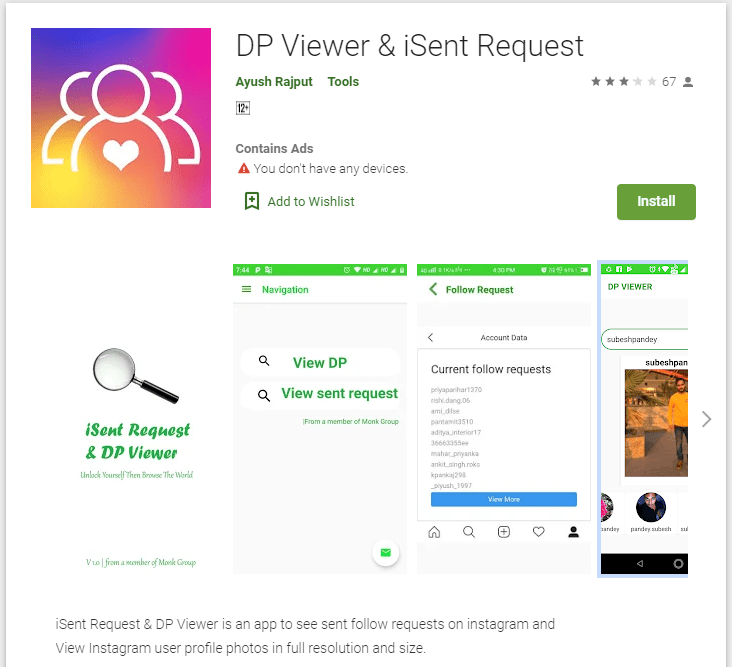 instagram-dp-viewer-application