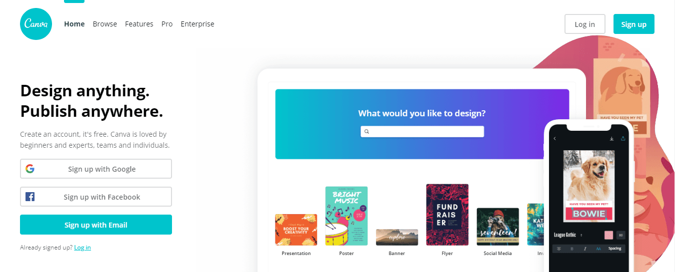 canva-website-and-application