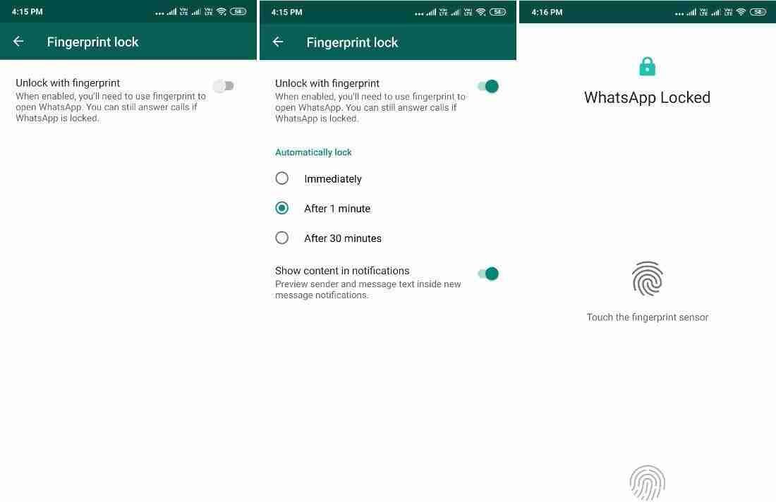 whatsapp-fingerprint-scanner