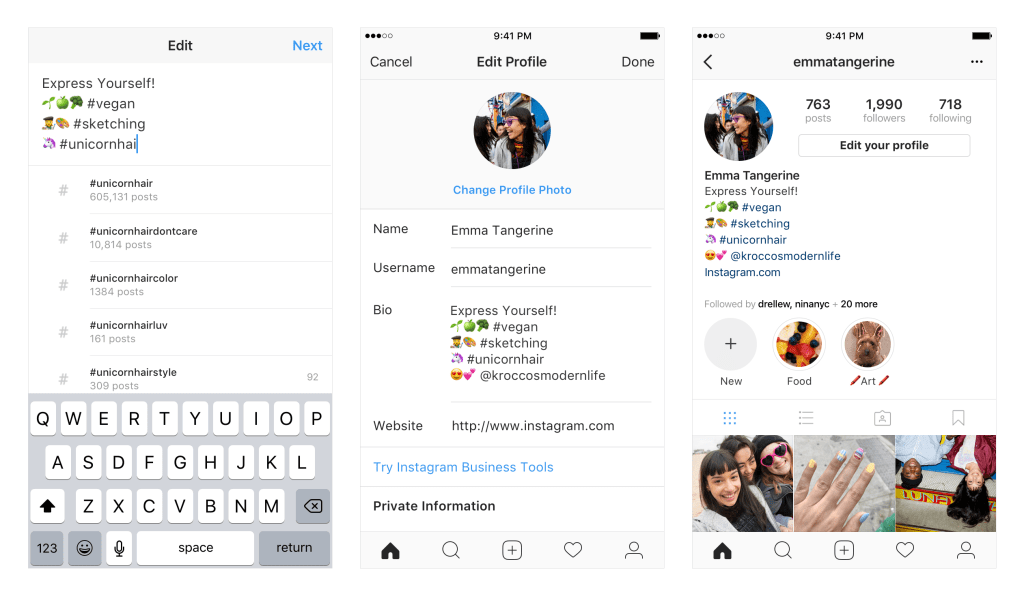 instagram-profile-up-to-date