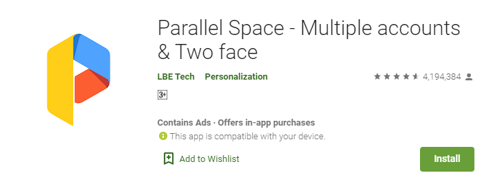 parallel-space-application