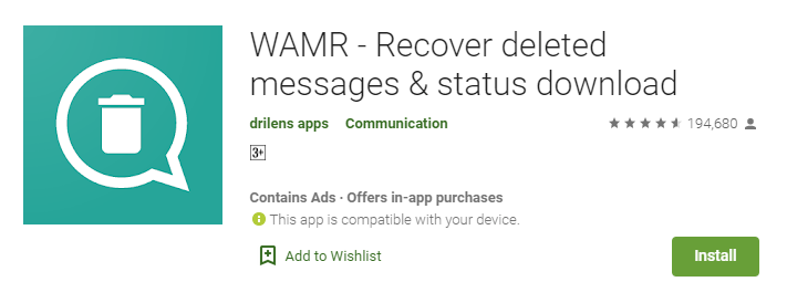 wamr-recovery