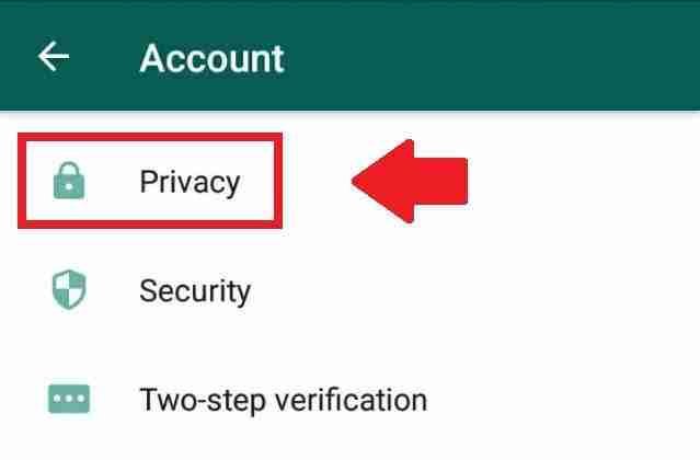whatsapp status privacy