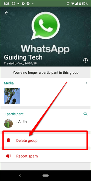 exit-whatsapp-group