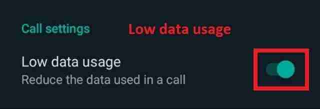 low-data-usage