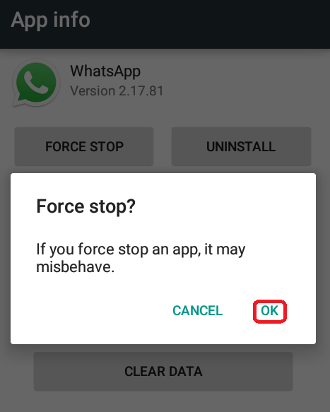 whatsapp-forced-stop