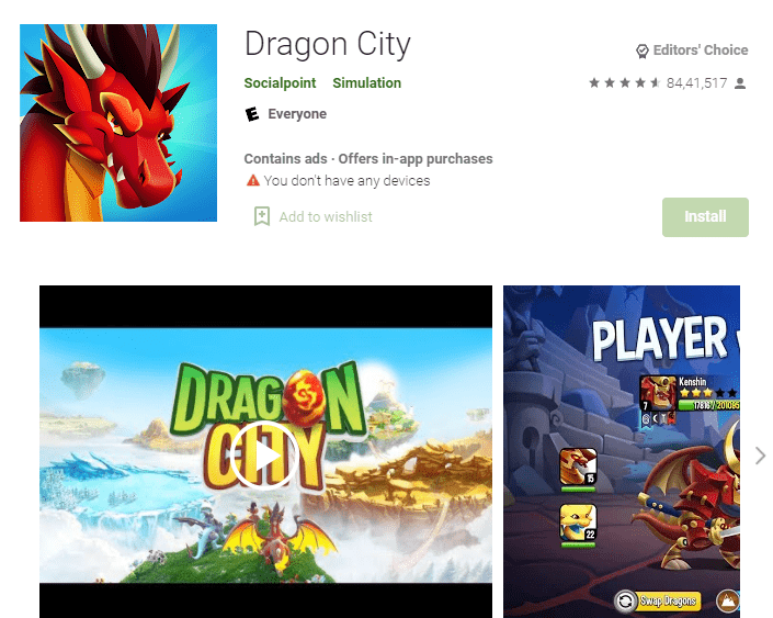 dragon city free download