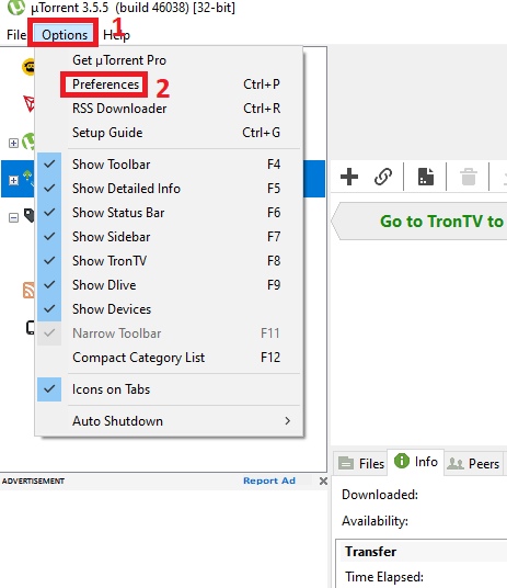 best ports for utorrent currently