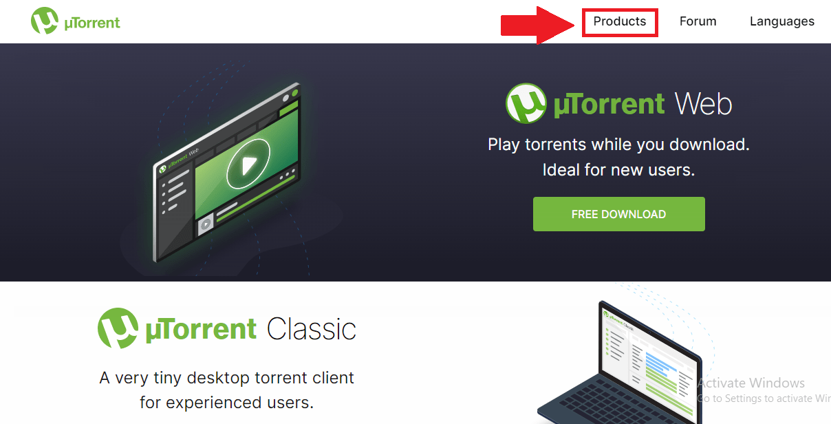 utorrent-website