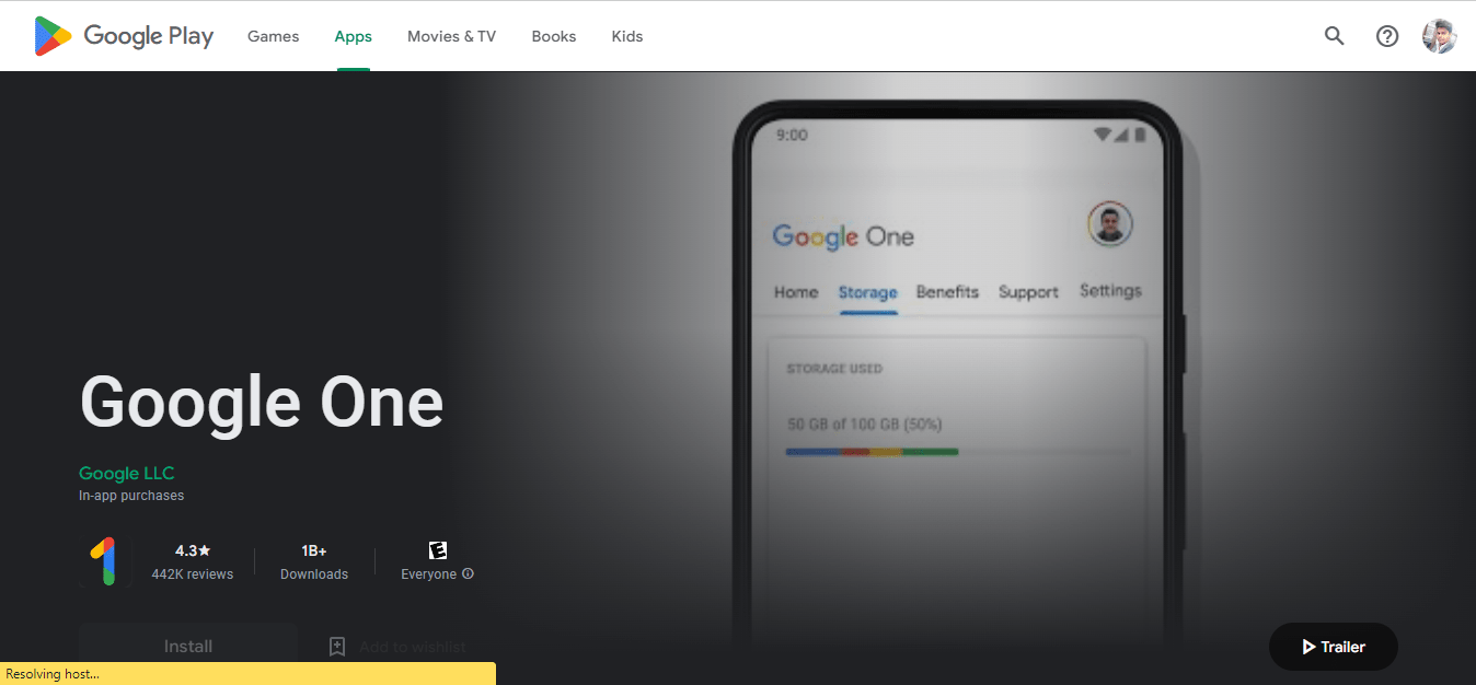 google-one-application