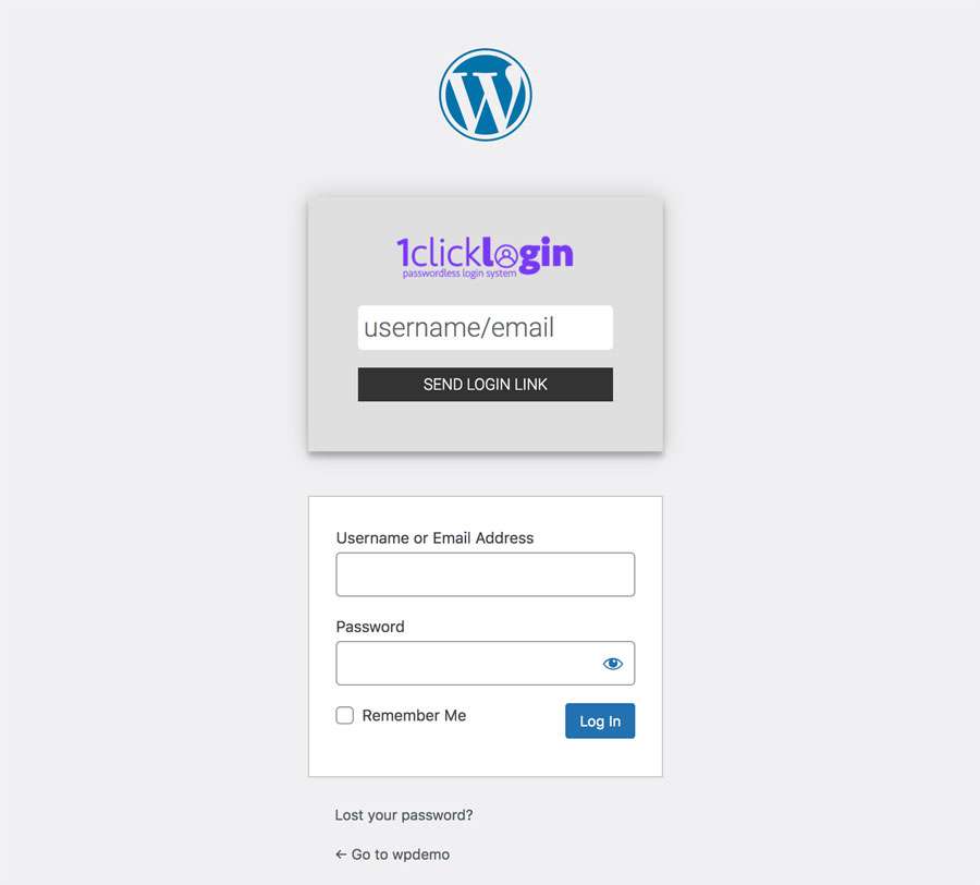 wp1-click-login-screen